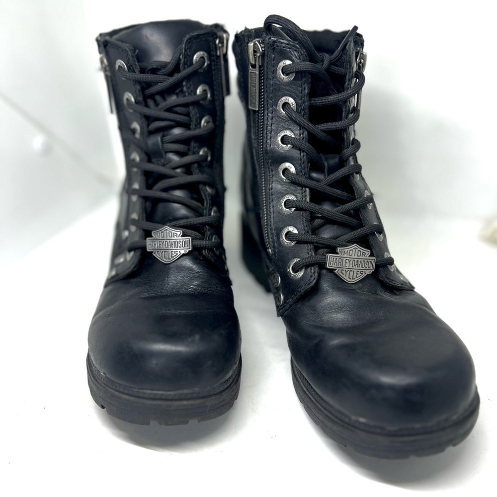 Harley-Davidson® Women's Inman Mills 5.25" Motorcycle Boots D83877 Size 8.5